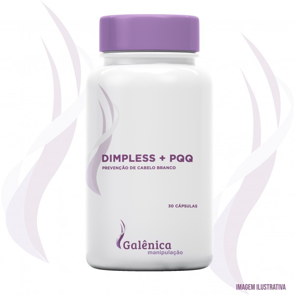 Dimpless + PQQ - Prevenção de Cabelo Branco - 30 cápsulas