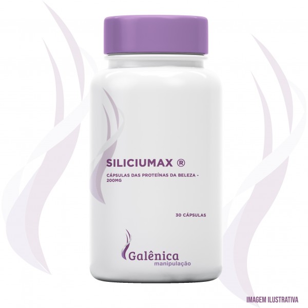 SiliciuMax ®-  Cápsulas das proteínas da beleza - 200mg - 30 cápsulas